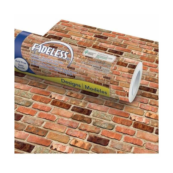 ROLL, FDLESS, 48X50, RECLAIMEDBRICK